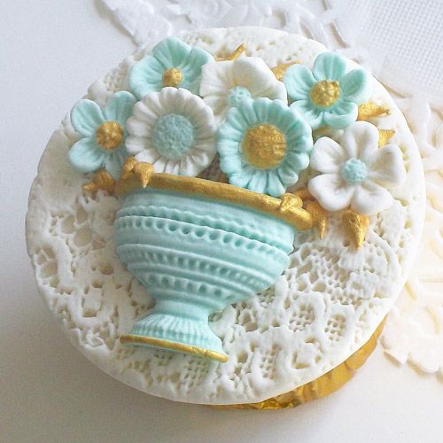 Silikonová formička malé květinky Katy Sue